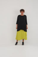 'Livia' Skirt – A-Line, asymmetric & elastic