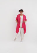 'Cotture' Cardigan Long – feminin, leicht & verspielt